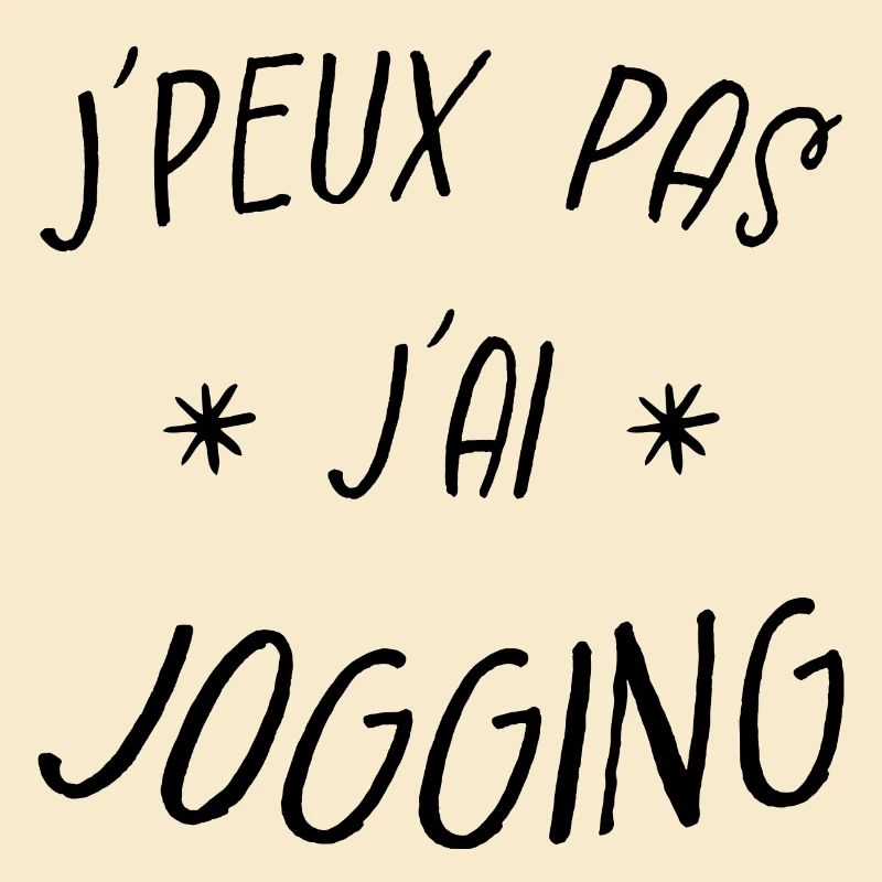 j'peux pas j'ai jogging