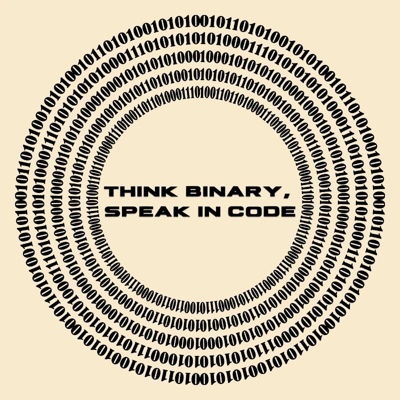Think binary - speak in code