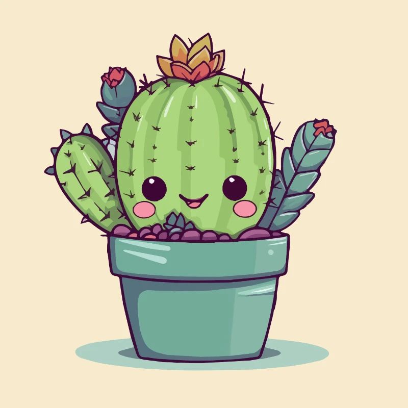 Mignon bébé cactus