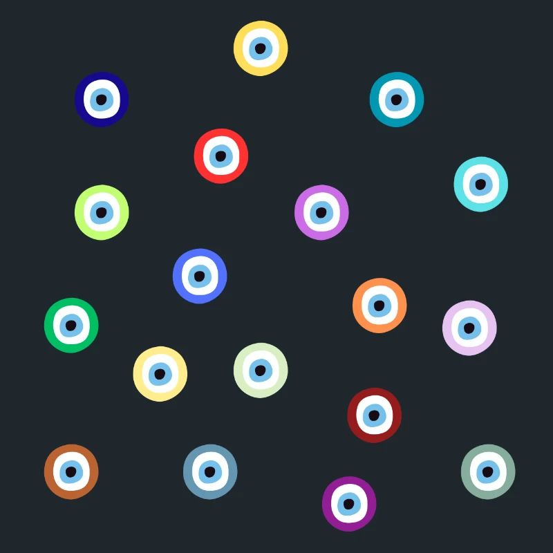 Œil multicolore