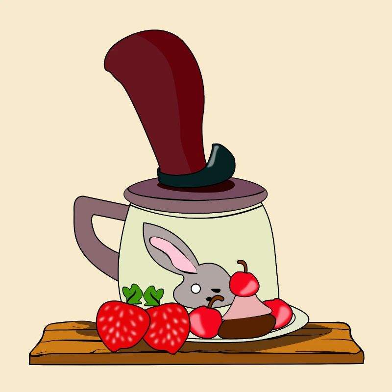 Le goûter du lapin