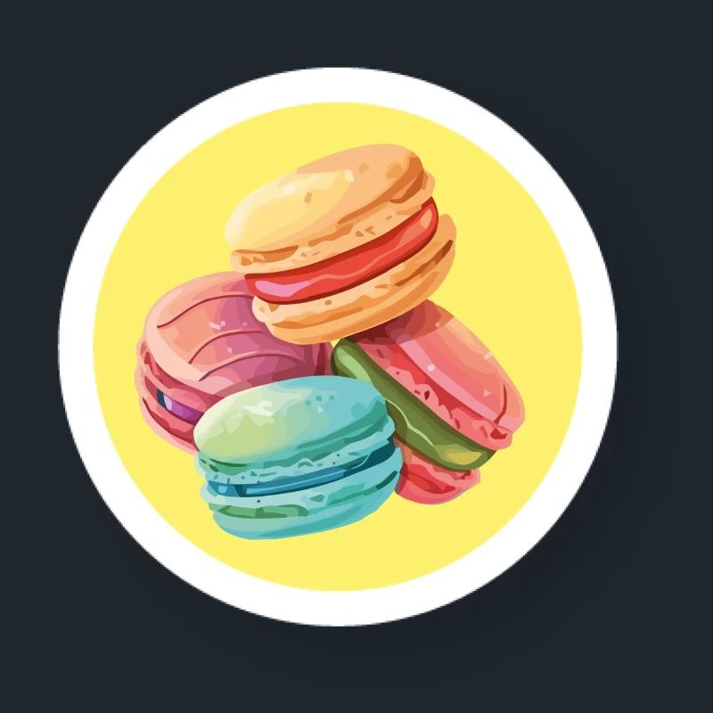 Bouquet de macarons