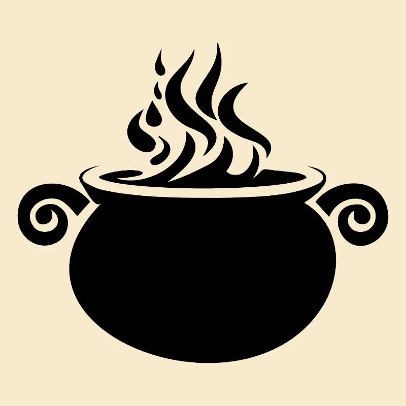Cauldron Magical Witch Halloween