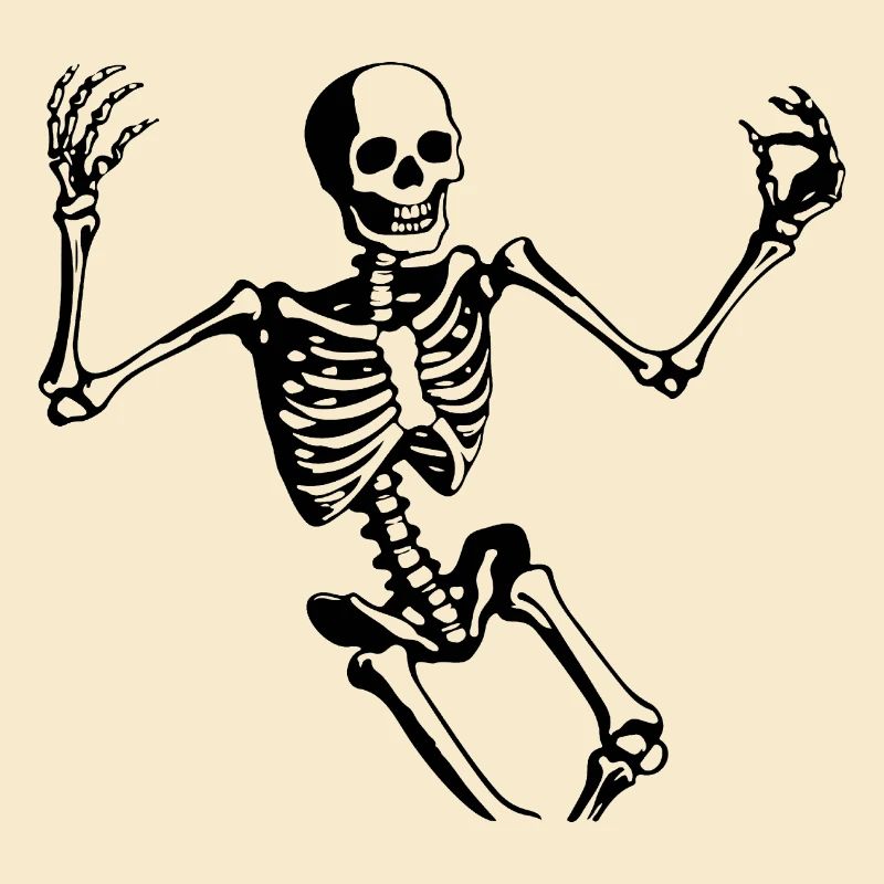 Skeleton Costume Bones Halloween Horror