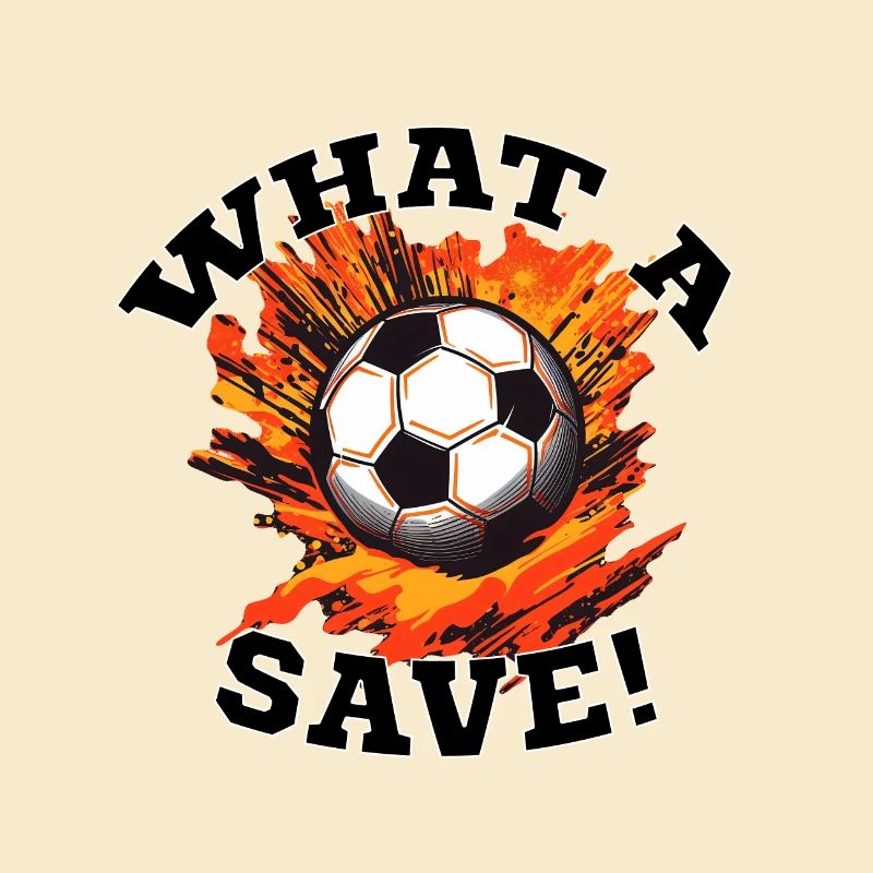 Fußball ball - What a Save!