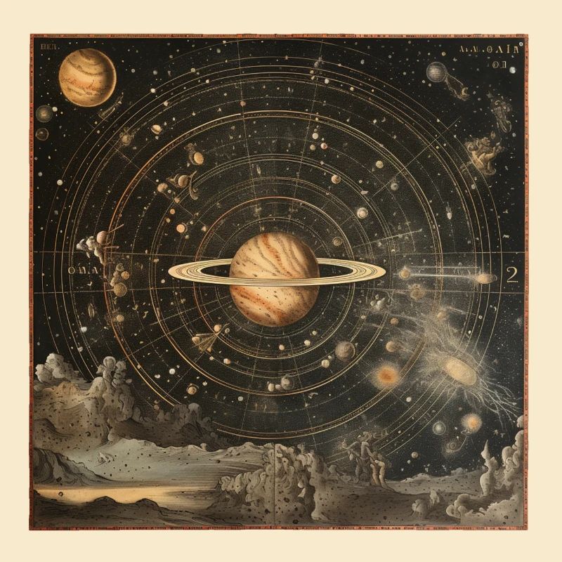 Ancient star map