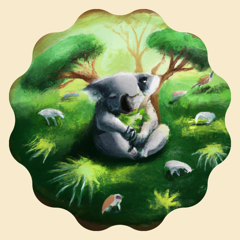 Sleeping Koala