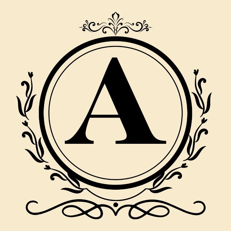 Letter A Decoration