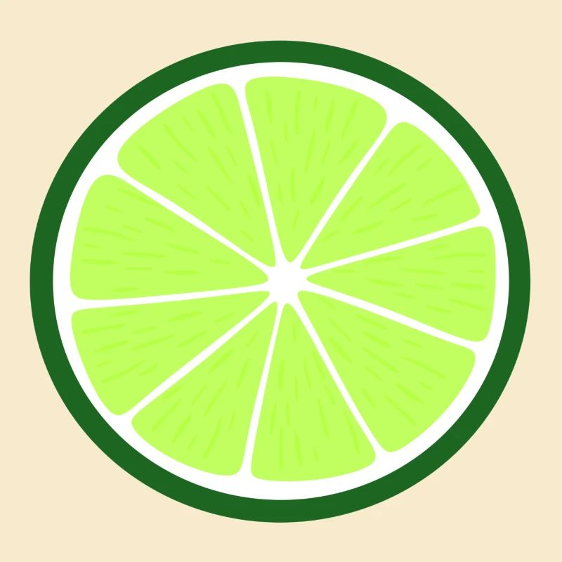 Tranche de citron vert