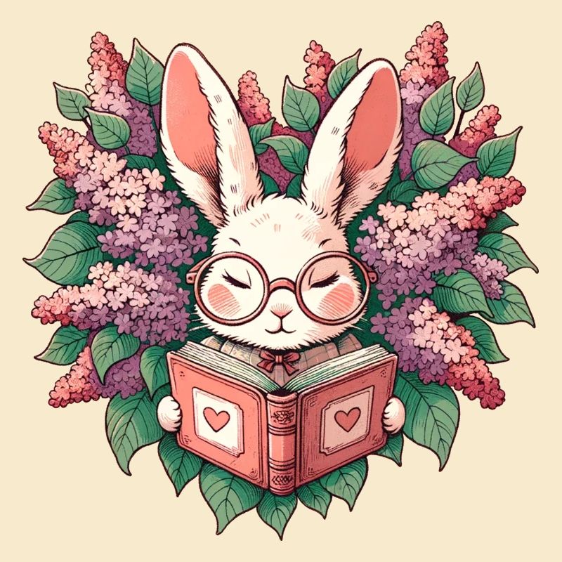 Lapin de lecture