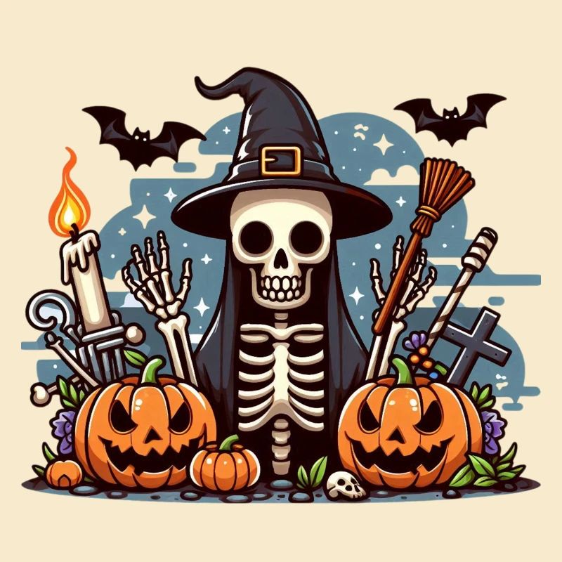 Mr. Bone Spooky Halloween 4