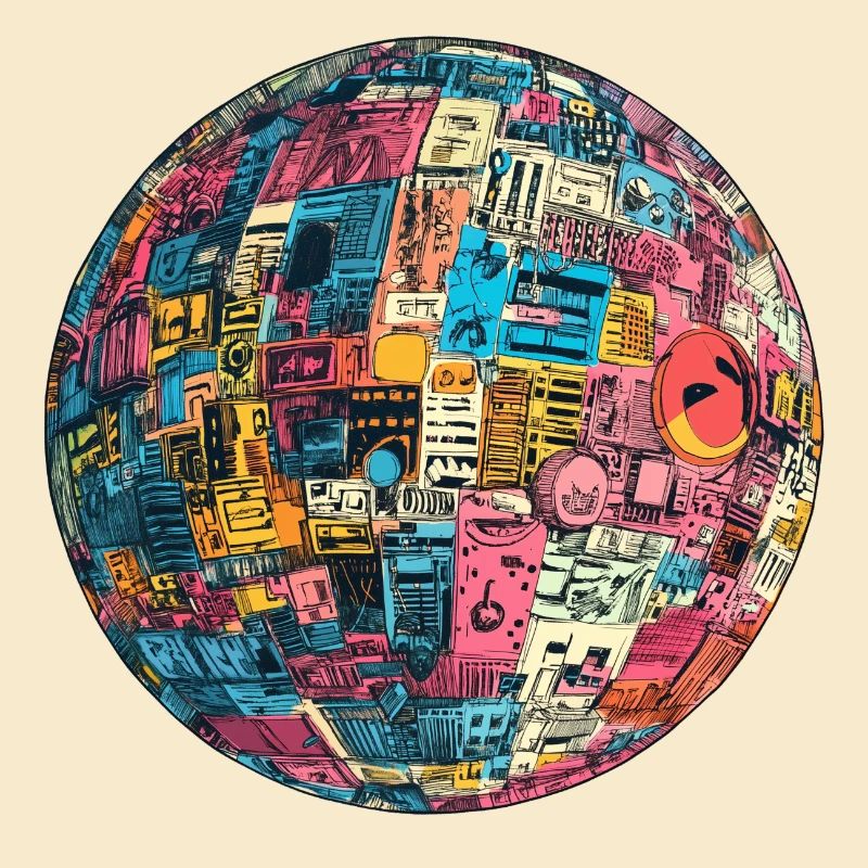 Sphère rétro-future : vision Technicolor !