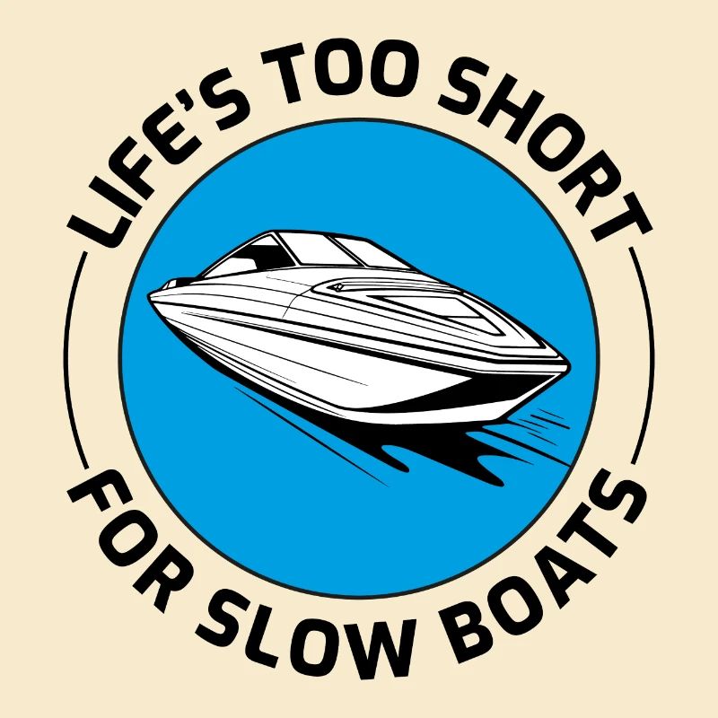 Conception de style de vie en hors-bord pour les amateurs de navigation rapide