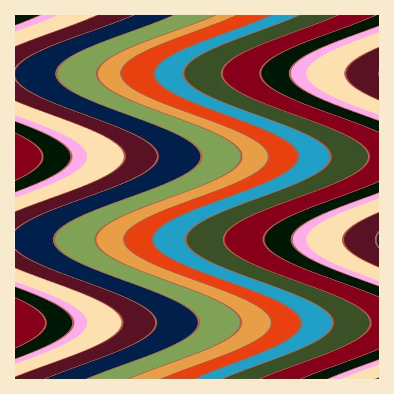 Abstract Art with Linear Patterns