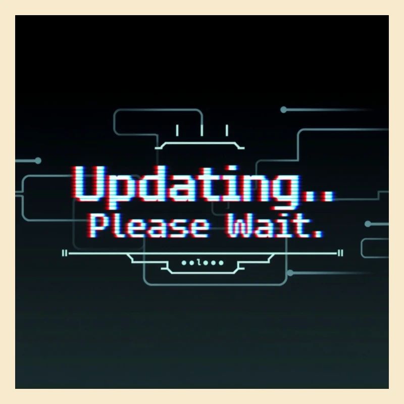 Glitch Update Loading Screen