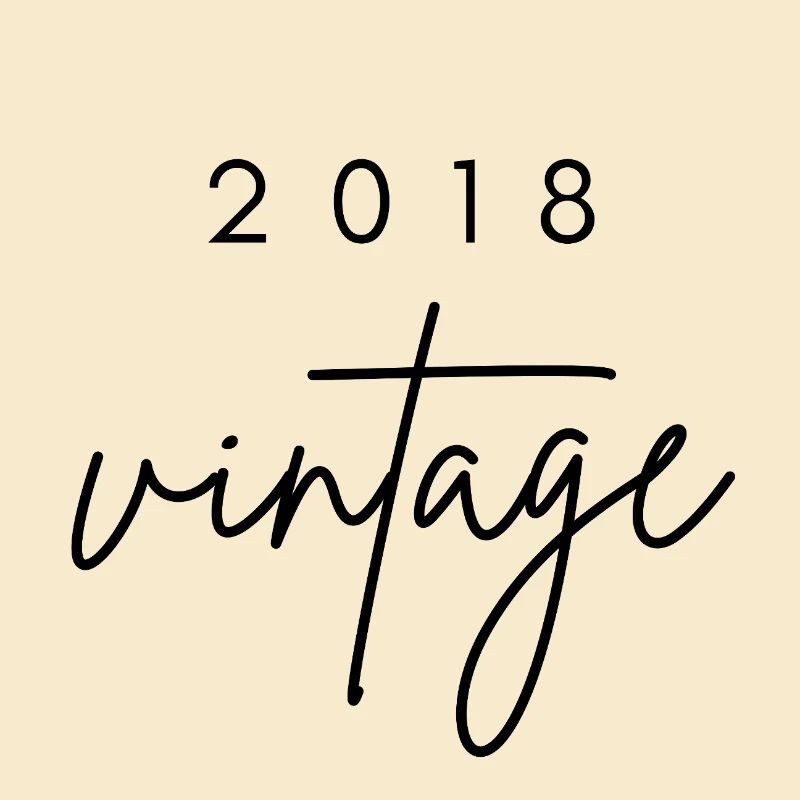 Vintage 2018 Anniversary