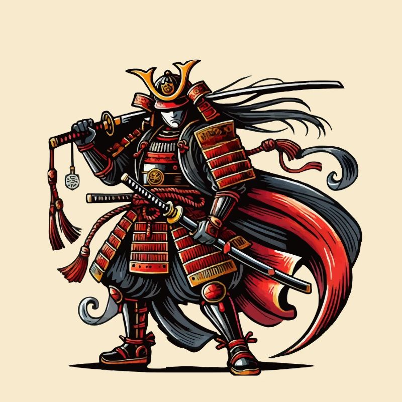 Bande dessinée de samouraï