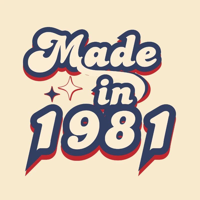 Made in 1981 Retro
