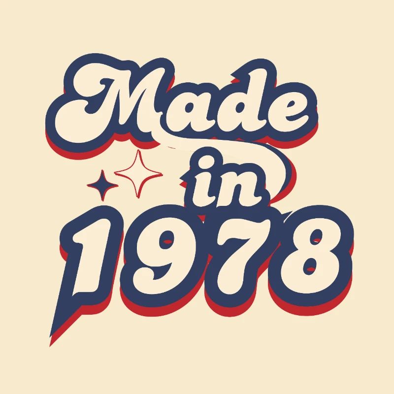 Made in 1978 Retro
