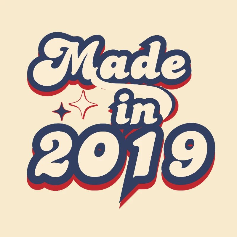 Made in 2019 retro