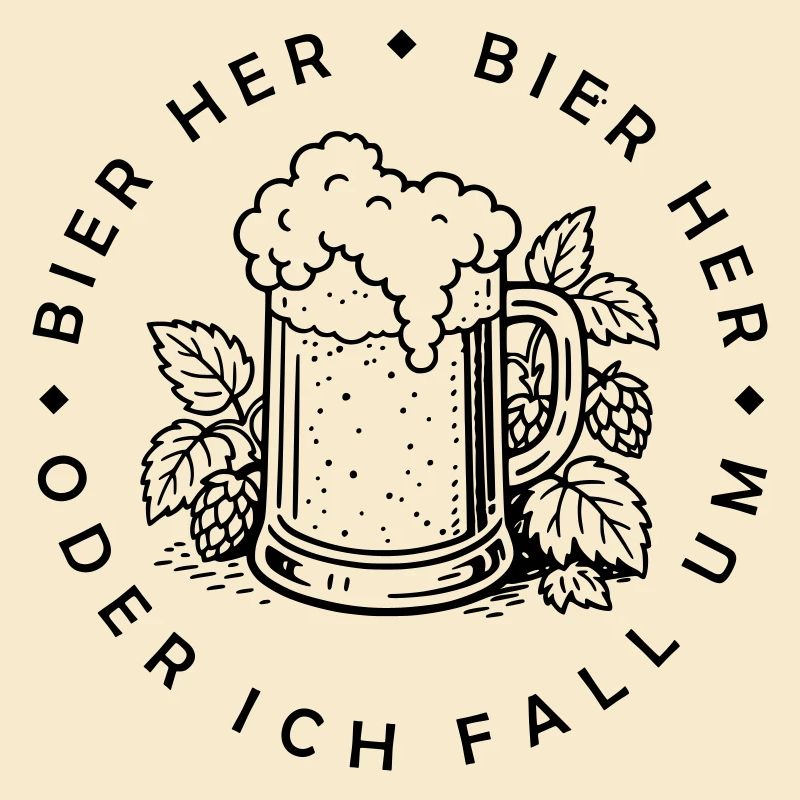 Bienen hier - Oder ich fall um!