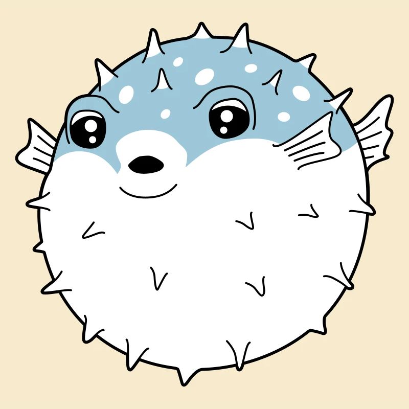 Fugu poisson globe