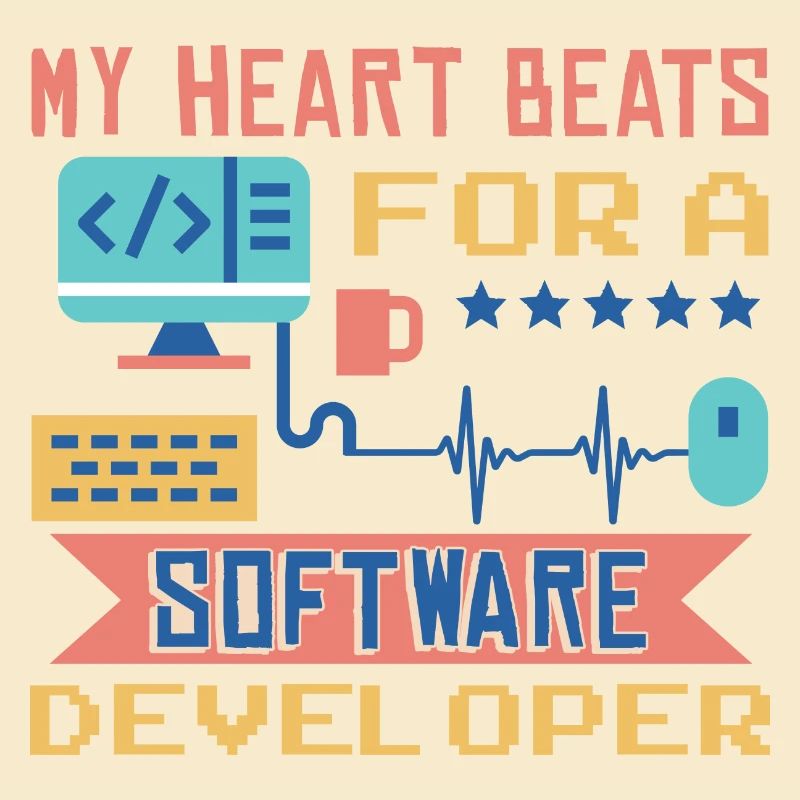 My Heart Beats For A Software Developer