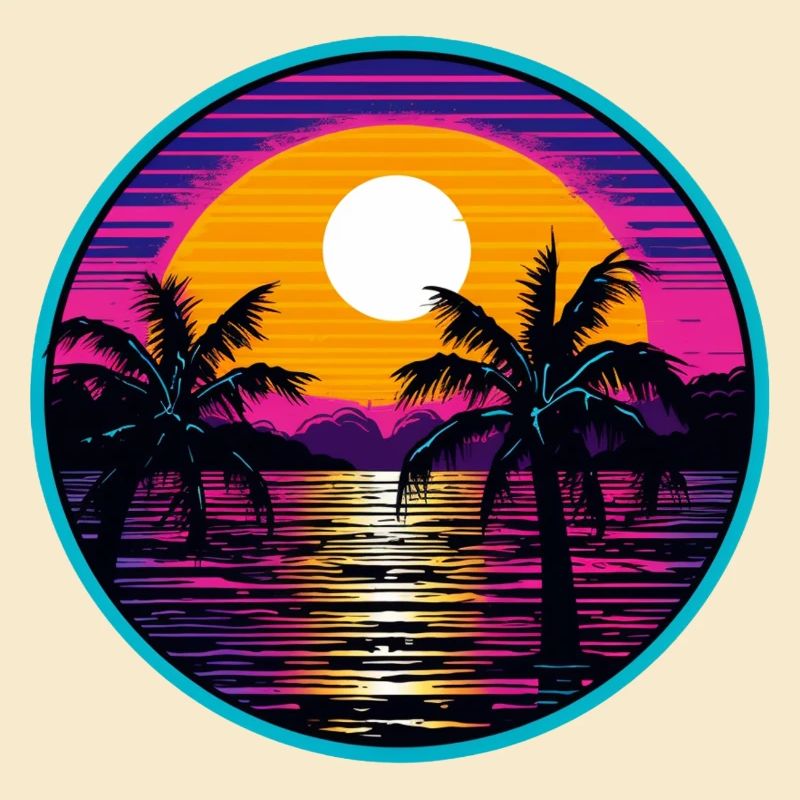 Synthwave Océan