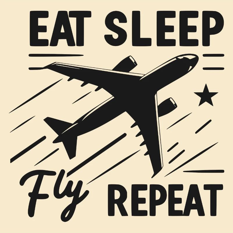 Eat Sleep Fly Repeat