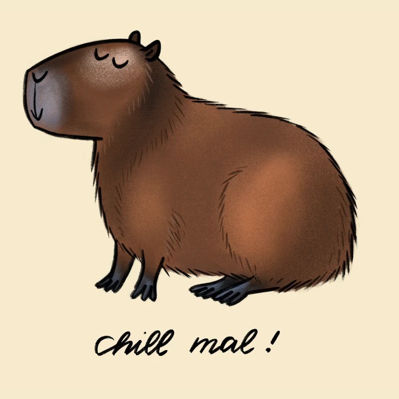 Capybara - chill mal!