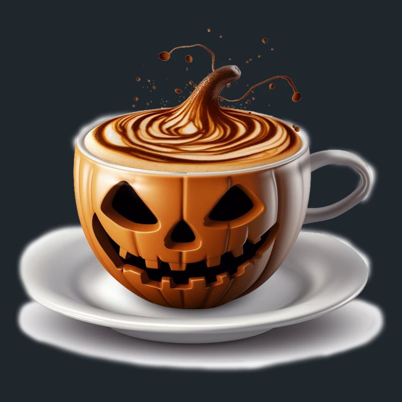 Halloween Kaffeetasse Süßes oder Saures