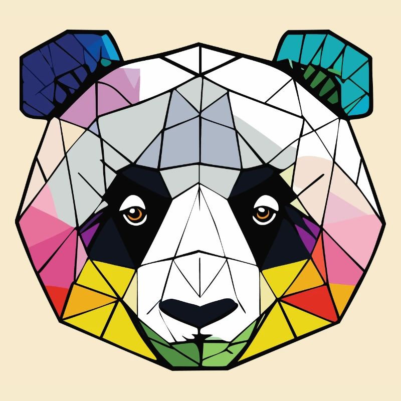 Jugendstil-Panda