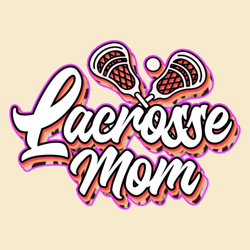 Lacrosse Sport Mutter Mama I Geschenk