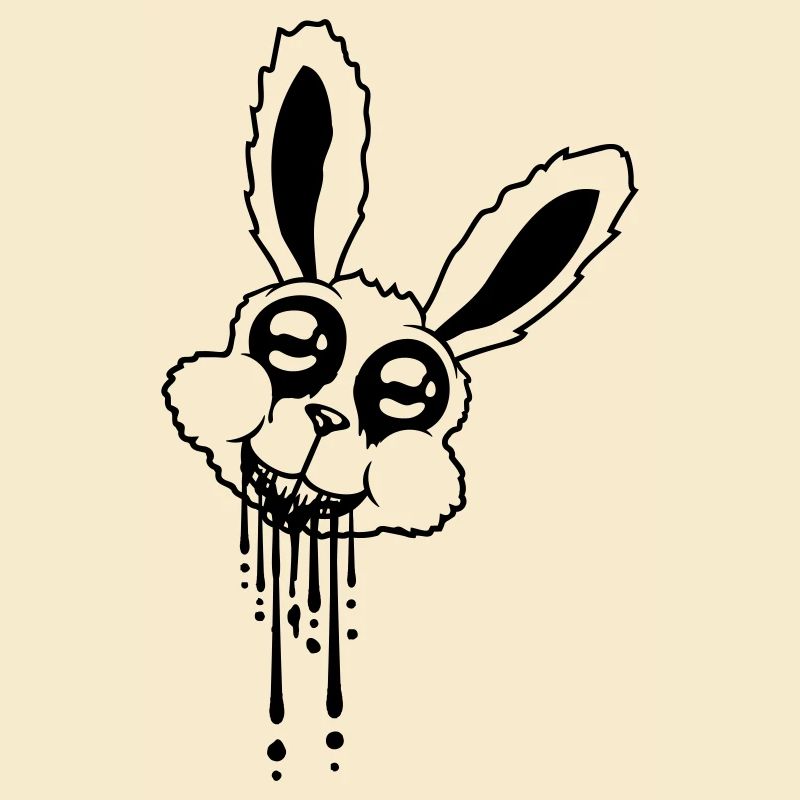 Head Rabbit Blood