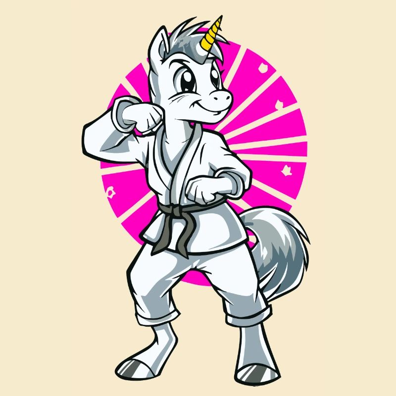 Licorne de karaté