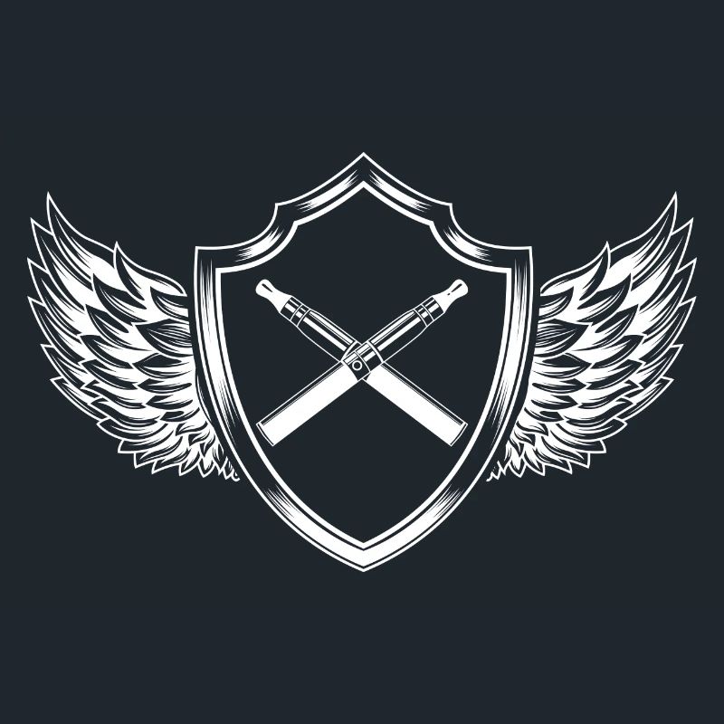 E-cigarette crest