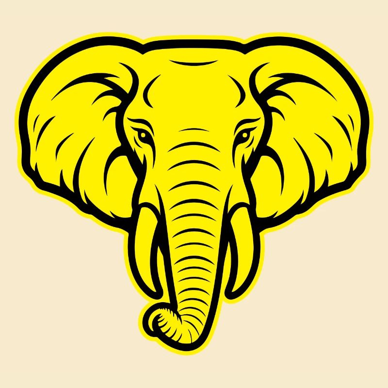 Portrait d’animal éléphant