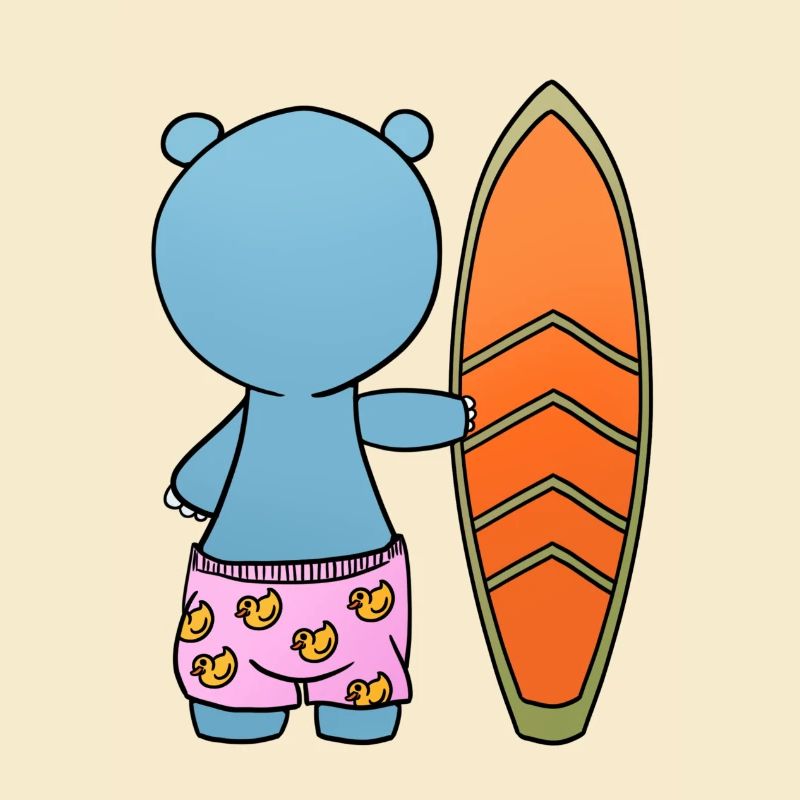 Hippo Surfboard