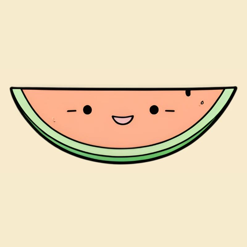 Kawaii Melon Slice