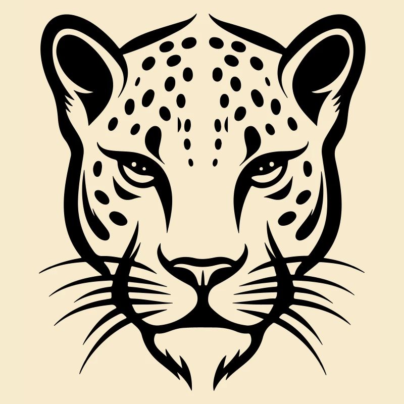 Tête de guépard