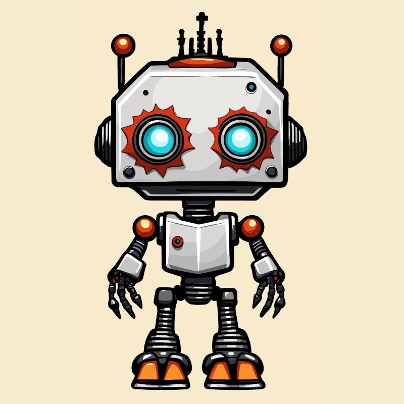 Roboter / Maschine / KI / Technology / Mechanik