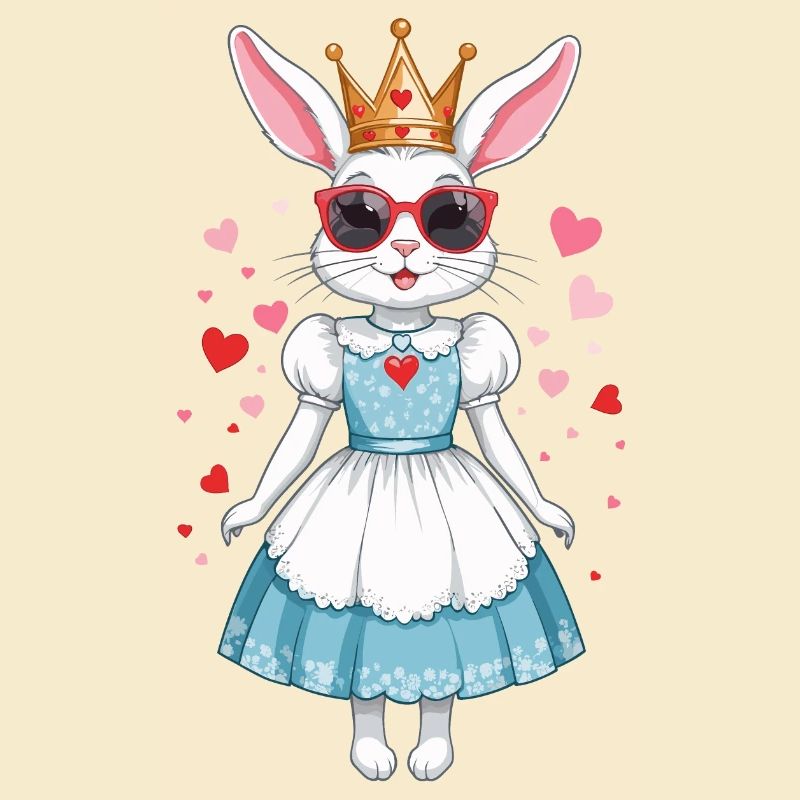 Mignon Lapins Princesse