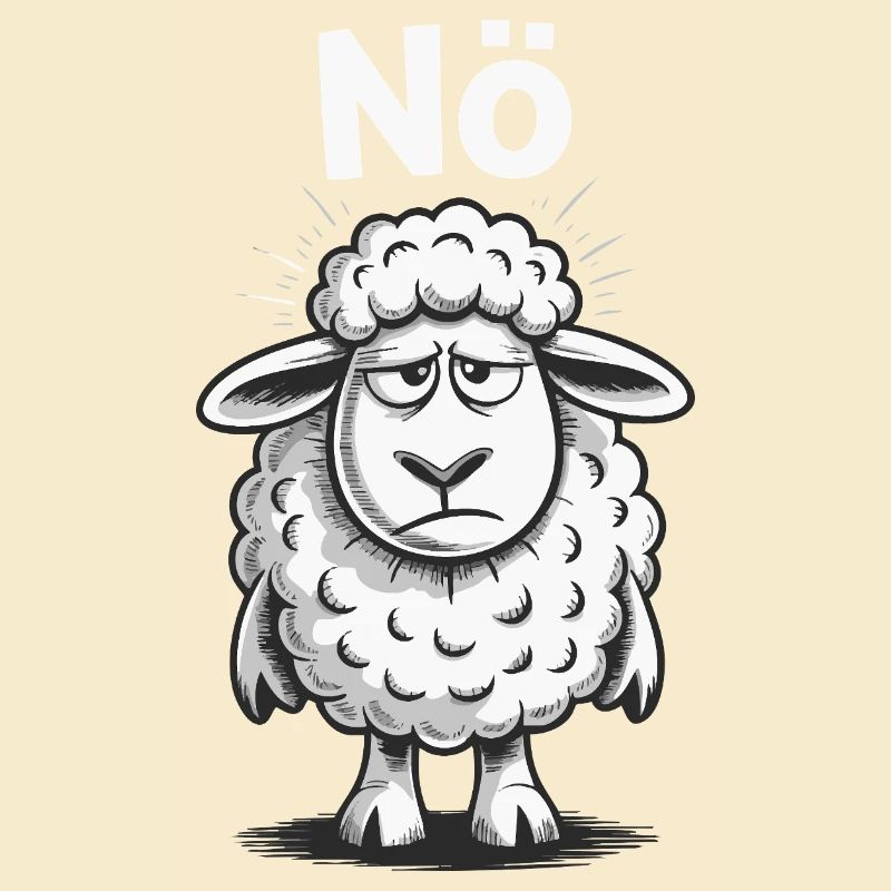 Basse-Autriche – Grumpy Sheep Humour Design