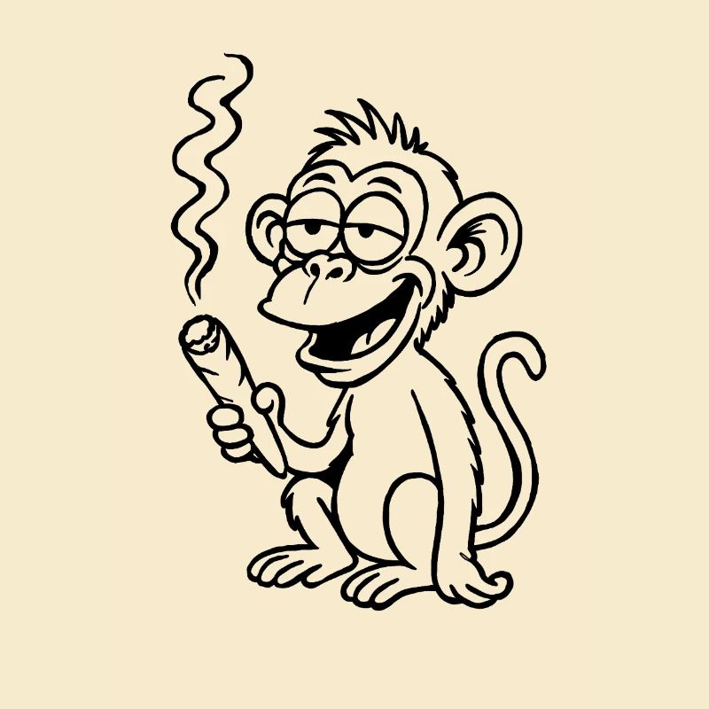 Der Affe peilt ein bisschen anders