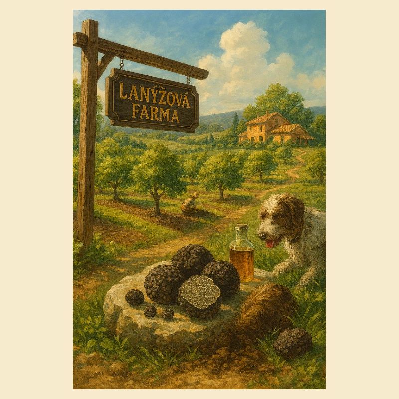 Trüffelfarm Rustikale Landschaft
