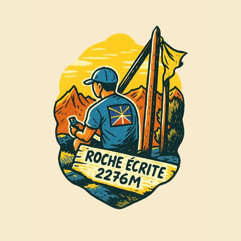 Trail roches écrites