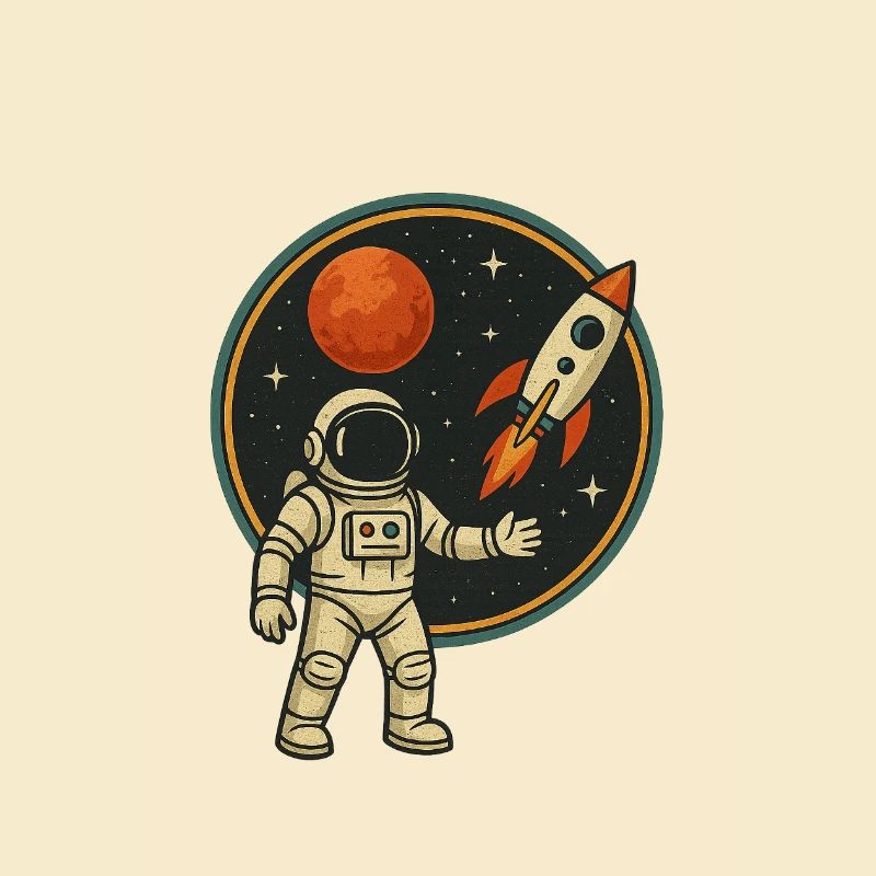 Astronaute dans l’espace