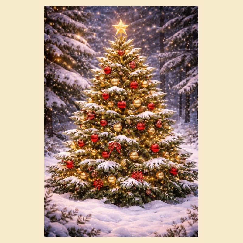 Winter Magic Tree Decoration
