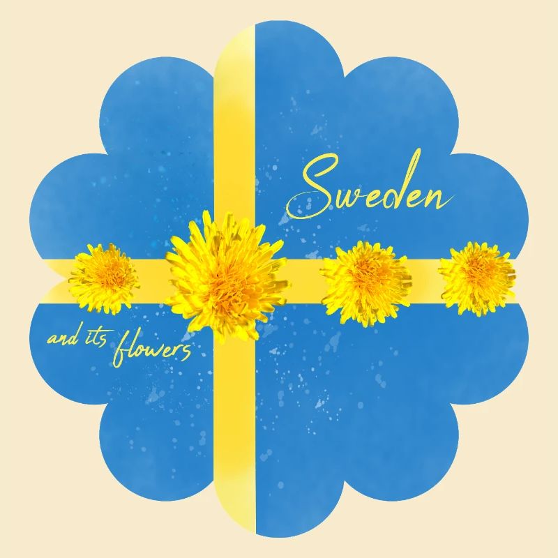 Suède Fleurs Solstice d’été