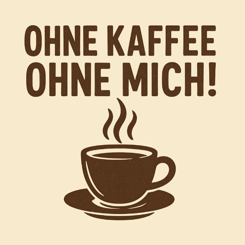 Ohne KAFFEE ohne MICH!